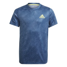 adidas Tennis-Tshirt FreeLift Primeblue 2021 navy Jungen